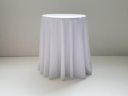 Τραπεζομάντηλο Λευκό για Stand Bar