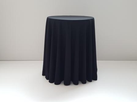 Τραπεζομάντηλο Μαύρο για Stand Bar