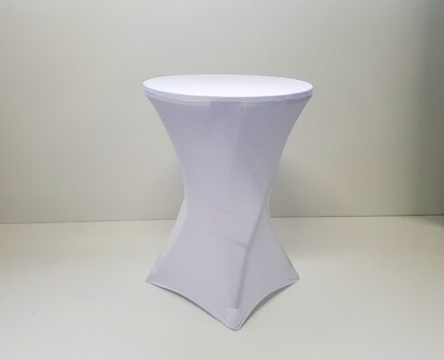 Λευκό εφαρμοστό κάλυμμα για Stand Bar 80εκ.