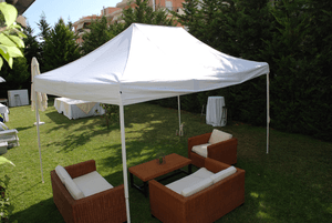 Τέντα πτυσσόμενη 3μ. Χ 4,5μ