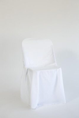 Καρέκλα Sabrina Λευκή Με λευκό κάλλυμα