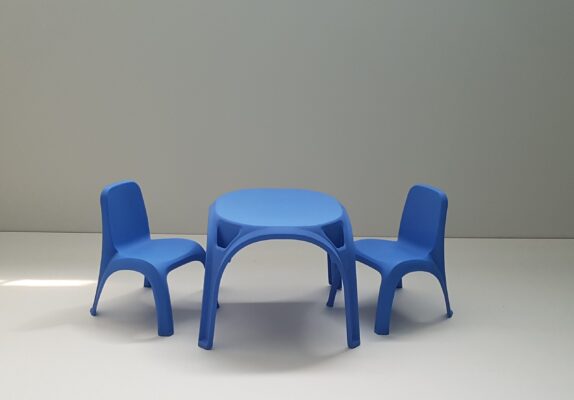 Παιδικό Σετ Γαλάζιο Πλαστικό