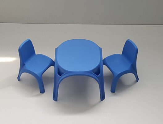 Παιδικό Σετ Γαλάζιο Πλαστικό