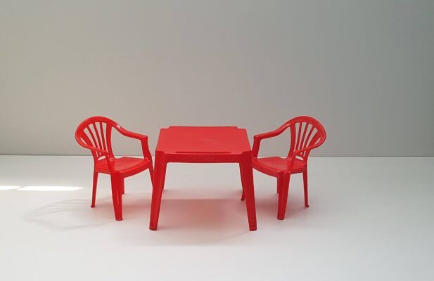 Παιδικό σετ Κόκκινο Πλαστικό