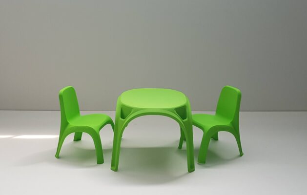 Παιδικό Σετ Πράσινο Πλαστικό