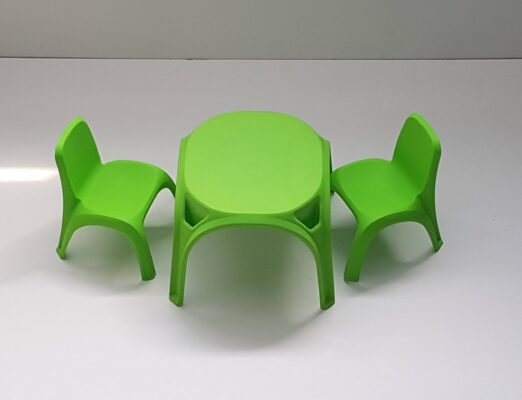 Παιδικό Σετ Πράσινο Πλαστικό