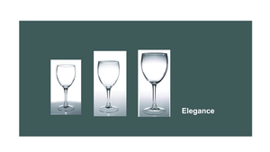 Ποτήρια σειρά Elegance - Κόκκινου κρασιού 42 cl