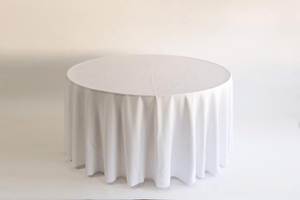 Λευκό Τραπεζομάντηλο Ροτόντας 8 ατ